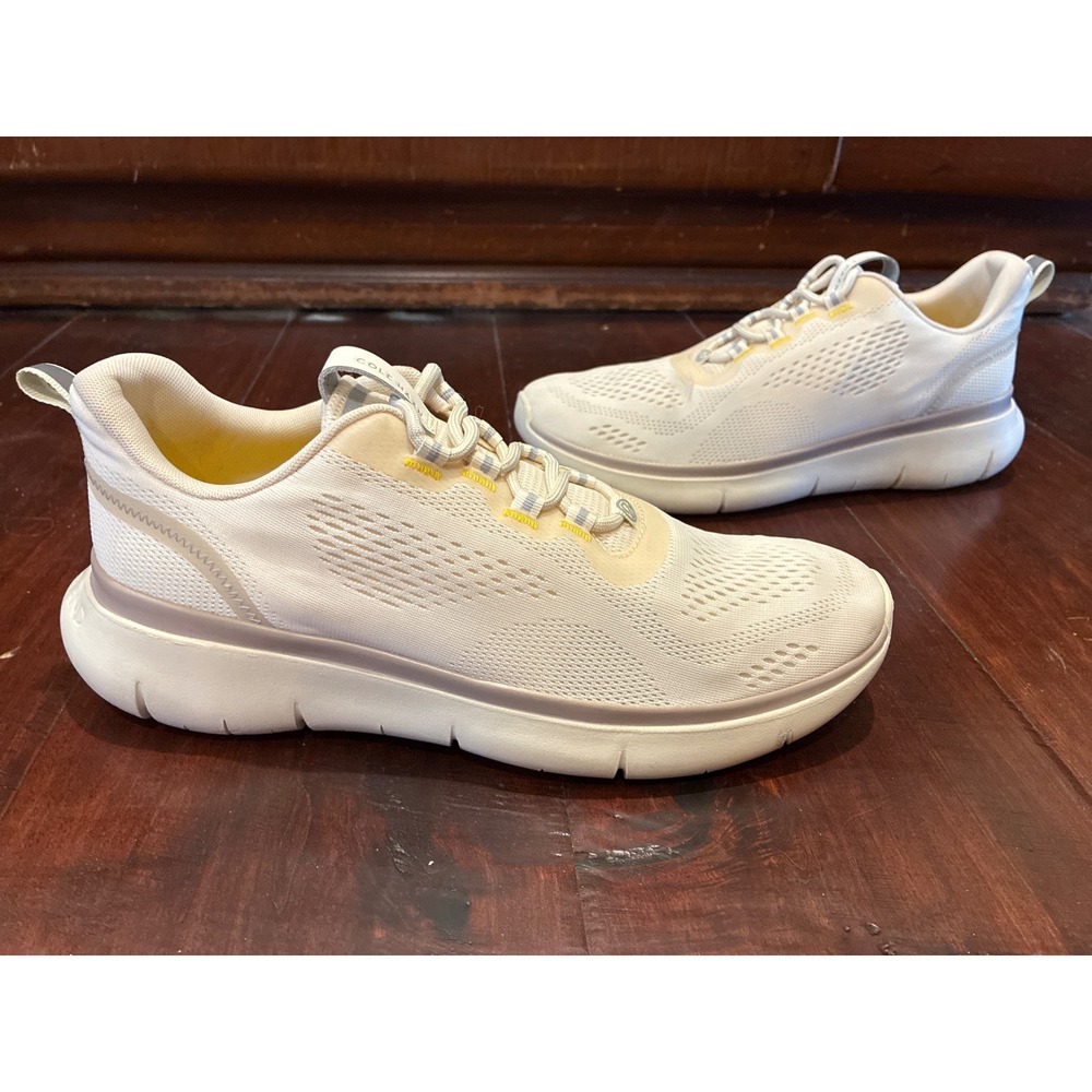 Cole Haan Zerogrand Sneakers Mens 11.5M Birch White C34217 Mesh Athletic Shoes